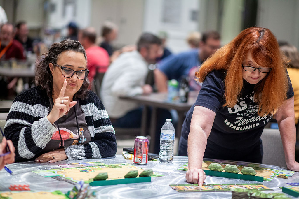 Gamers enjoying themselves